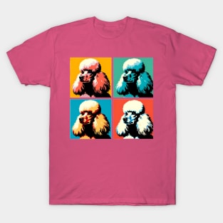 Poodle Pop Art - Dog Lover Gifts T-Shirt